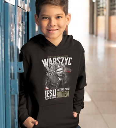 Bluza z kapturem dziecięca WARSZYC